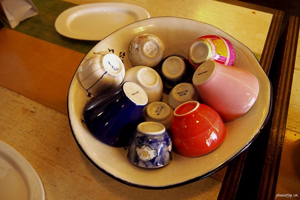 assorted sake cup 